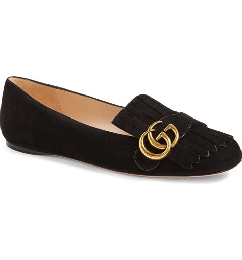 brown and green gucci flats for women|gucci flats nordstrom.